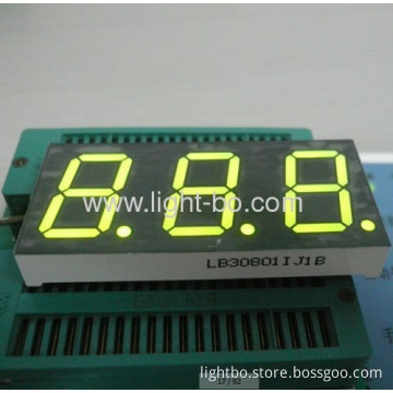 Super Bright Green 0.8 Inch Triple Digit 7 Segment Led Display 